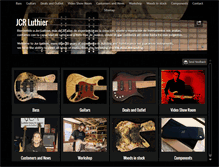 Tablet Screenshot of jcrluthier.com